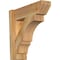 Ekena Millwork Balboa Slat Rough Sawn Outlooker, Western Red Cedar, 6"W x 18"D x 18"H OUT06X18X18BOA06RWR - alternate 1